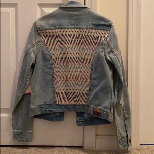 Roxy Jean embellished embroidered jacket